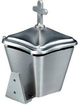 Vrochidis Metallic Grave Censer 10x10x15cm