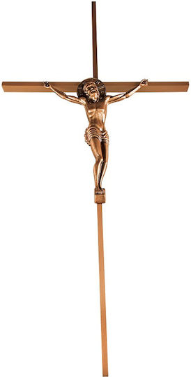 Vrochidis Cruce de Monument din Metal 35x70cm