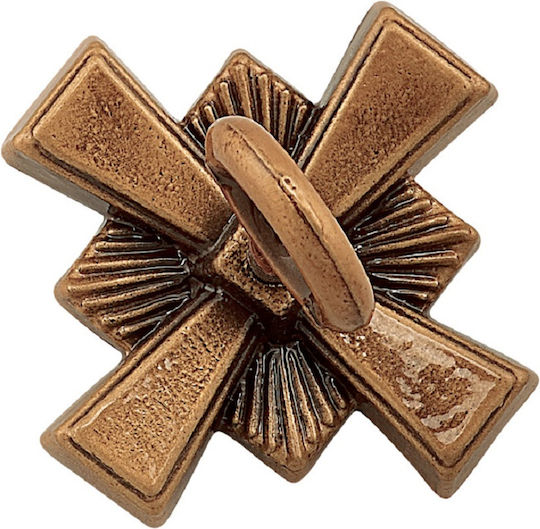 Vrochidis Metallic Memorial Decor 6x6x6cm
