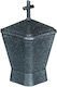 Vrochidis Cenzor de Monument din Aluminiu 16x9x16εκ.