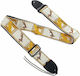 Fender Strap Λευκό