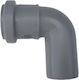 Valsir Pipe Elbow Fitting PVC 50mm 504035