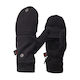 Black Diamond Γάντια Ορειβασίας Mittens με Αντιανεμική Προστασία Μαύρα