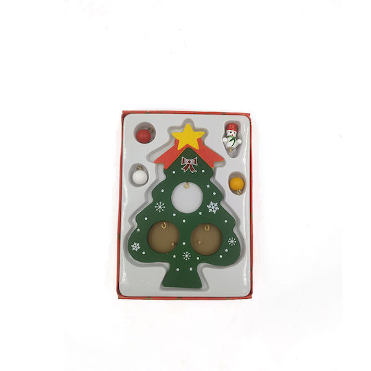Weihnachtsdekoration Baum Dreieckig 14cm Grün