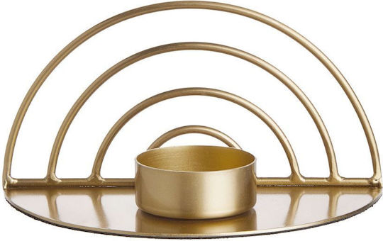 Butlers Christmas Gold Candlestick