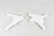 UFO Motorcycle Frame Protectors Honda CR 250 / CR 125 White