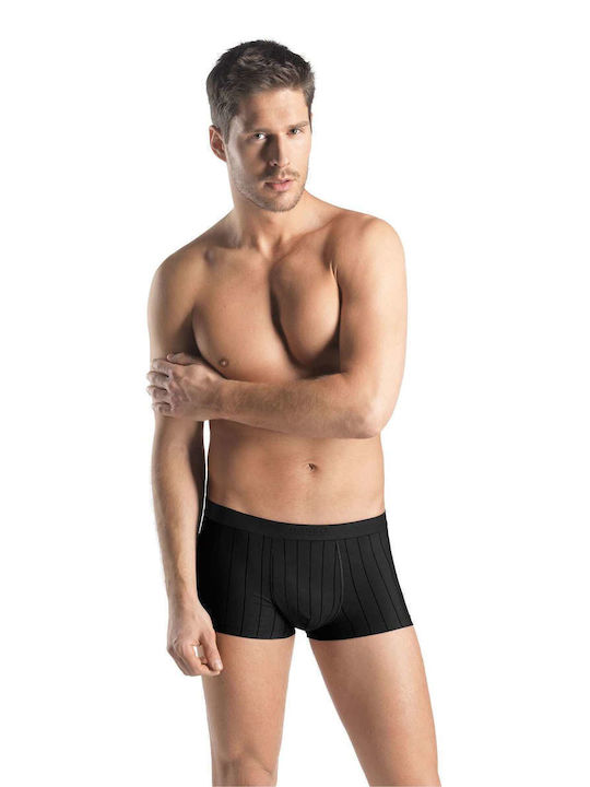 Hanro Herren Boxershorts Schwarz 1Packung
