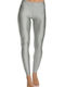 Sixty Degrees Ausbildung Frauen Lang Leggings Silber