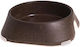Fiboo Eco Bowl Plastic Bowl Food & Water Slow Feeder for Dog & Cat with Base 400ml 17.2cm in Brown Color