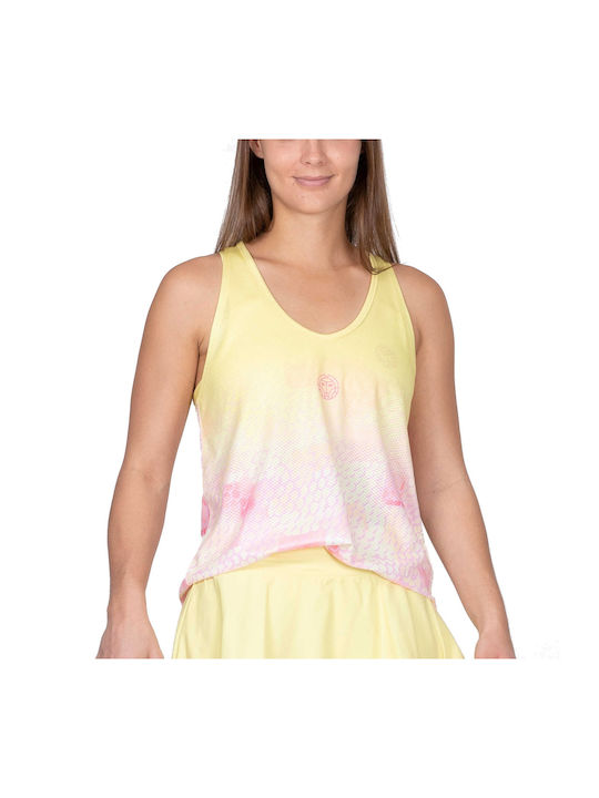 Bidi Badu Women's Athletic Blouse Sleeveless Yellow