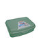 Cyclops Plastic Lunch Box Green with Compartments 1.35L