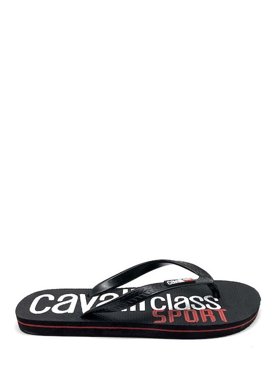 Roberto Cavalli Ανδρικά Flip Flops Μαύρα