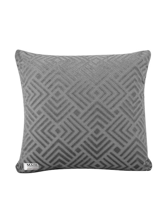 Madi Μαξιλάρι Καναπέ Lavir Grey 50x50εκ.