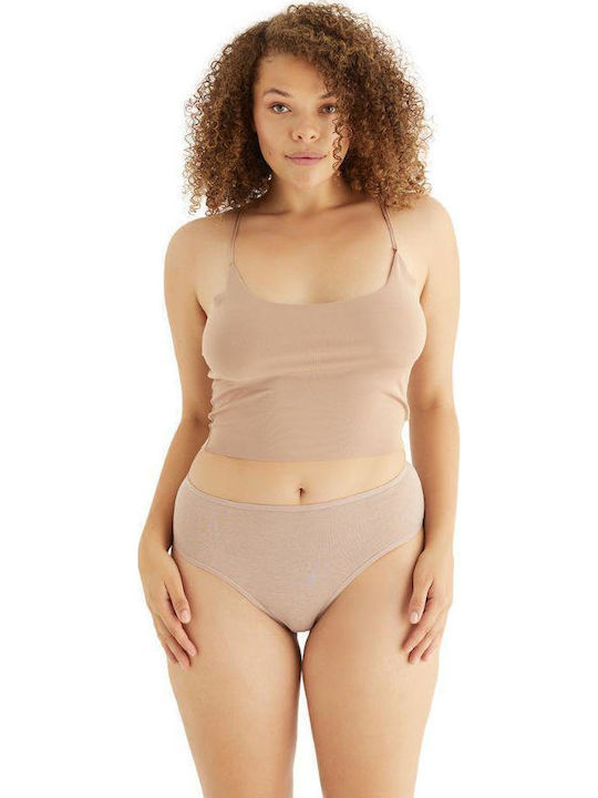 Sexen Βαμβακερό Γυναικείο Brazil Light Beige