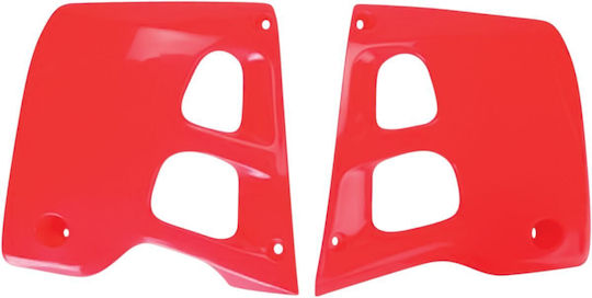 UFO Προστατευτικό Ψυγείου Μοτοσυκλέτας Honda CR 250 Κόκκινο