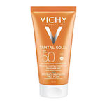 Vichy Ideal Soleil Mattifying Fluid Dry Touch Rezistentă la apă Crema protectie solara Cremă SPF50 50ml