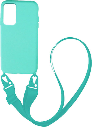 Sonique CarryHang Liquid Back Cover Silicon 0.5mm cu Curea Albastru deschis (Redmi Note 11 / 11S 4G)