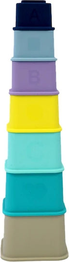 Bbluv Stacking Toy Stackable Cubes made of Silicone for 3++ Months