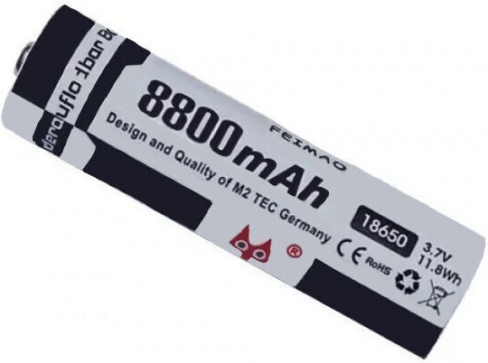 Rechargable Battery 18650 8800mAh 3.7V 1pcs