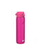 Ion8 Plastic Water Bottle 1000ml Pink