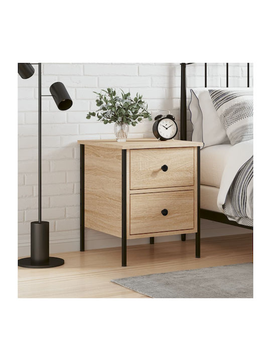 Wooden Bedside Table 40x42x50cm