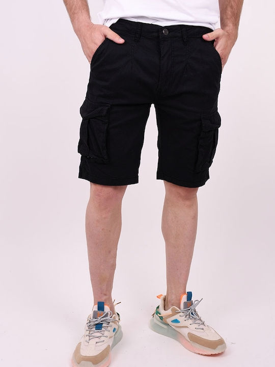 Clever Men's Shorts Cargo Black
