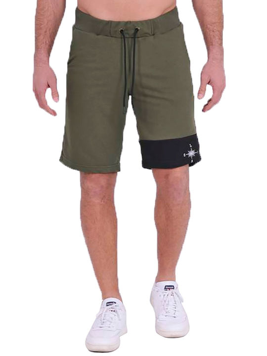 Clever Sportliche Herrenshorts Khaki