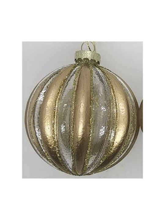 Iliadis Weihnachtshänger Kugel Ornament Gold