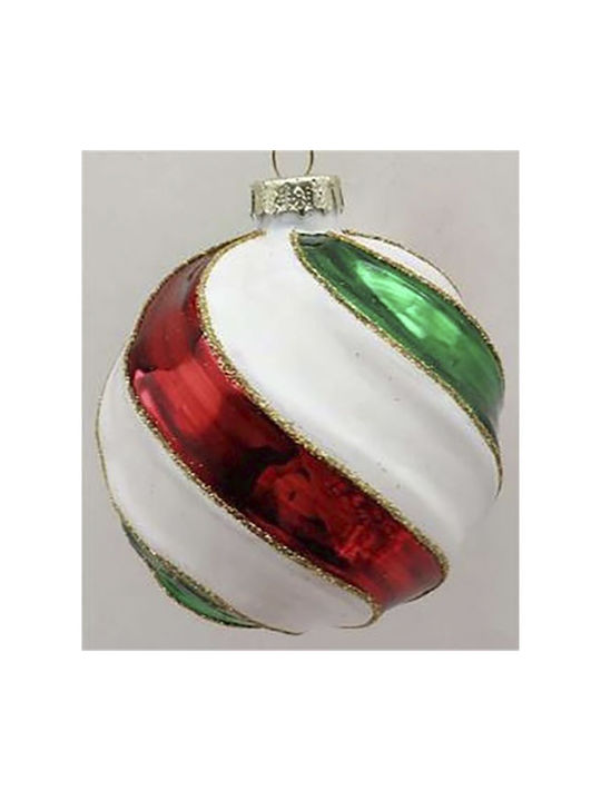 Iliadis Christmas Glass Ball Ornament