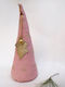 Weihnachtsdekoration Baum Kegel Rosa 2Stück