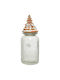Christmas Vase Glass Transparent L28xW11cm.