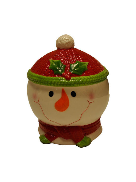 Christmas Ceramic Cookie Jar Ornament