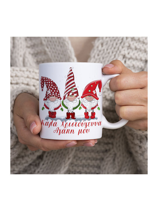 Christmas Ceramic Mug Ornament