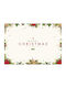 Merry Christmas Set Weihnachtliche Platzsets Weiß Einweg L42xB30xH42xD30cm. 12Stück