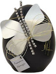 Easter Egg Ceramic Easter Egg Ceramic 10x8x8pcs in Black color