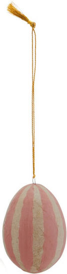 Madam Stoltz Oster Ei in Gold Farbe Pfirsich
