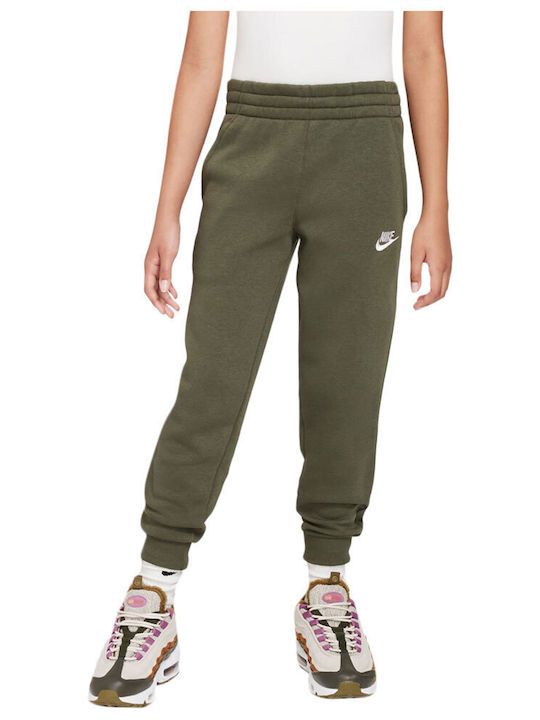 Nike Παιδικό Παντελόνι Φόρμας Χακί