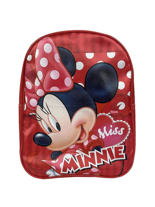 Disney School Bag Backpack Kindergarten in Red color