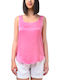 MY T Women's Summer Blouse Sleeveless Pink