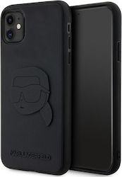 Karl Lagerfeld Plastic Back Cover Black (iPhone 11)