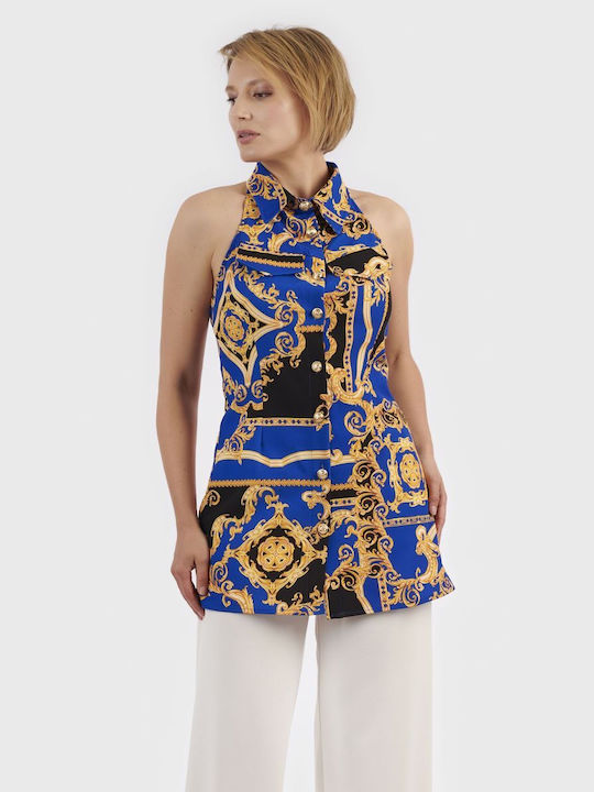 BelleFille pentru Femei de Vară Bluză Fără mâneci Multicolor