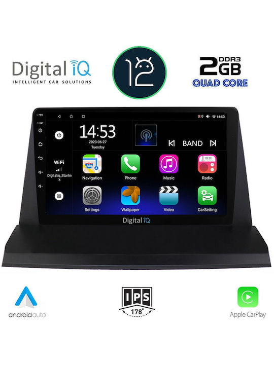 Digital IQ Sistem Audio Auto pentru Lexus NX 2014> (Bluetooth/USB/AUX/WiFi/GPS/Apple-Carplay/Android-Auto) cu Ecran Tactil 9"