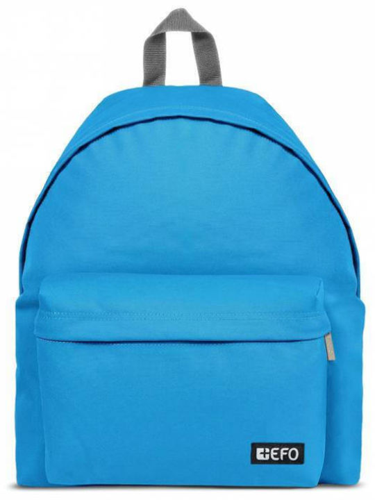 +Efo School Bag Backpack Junior High-High School Light Blue 23Liters