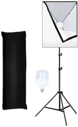 Puluz Softbox-Set 50x70cm. LED-Glühbirne 30W 5700K