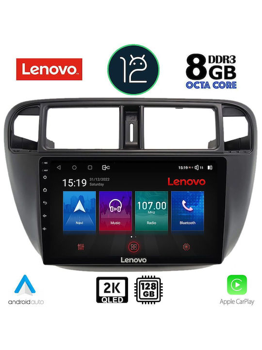 Lenovo Car-Audiosystem für Honda Bürgerlich 1995-2001 (Bluetooth/USB/AUX/WiFi/GPS/Apple-Carplay) mit Touchscreen 9"