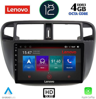 Lenovo Car-Audiosystem für Honda Bürgerlich 1995-2001 (Bluetooth/USB/AUX/WiFi/GPS/Apple-Carplay) mit Touchscreen 9"