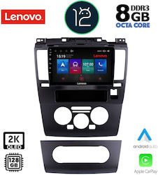 Lenovo Sistem Audio Auto pentru Nissan Tiida 2004> (Bluetooth/USB/AUX/WiFi/GPS/Apple-Carplay) cu Ecran Tactil 9"