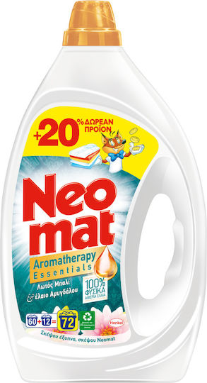 Henkel Υγρό Απορρυπαντικό Ρούχων 3.24lt (72 Μεζούρες)