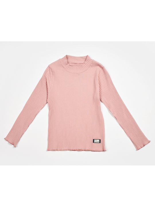 Evita Kids' Blouse Long Sleeve Pink