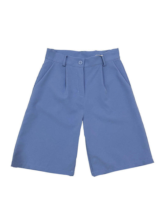 Ustyle Damen Bermuda Hellblau